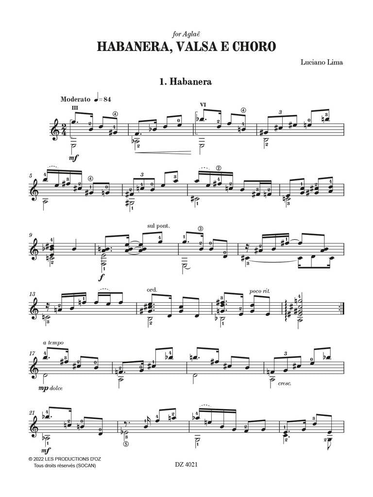 Habanera Valsa e Choro